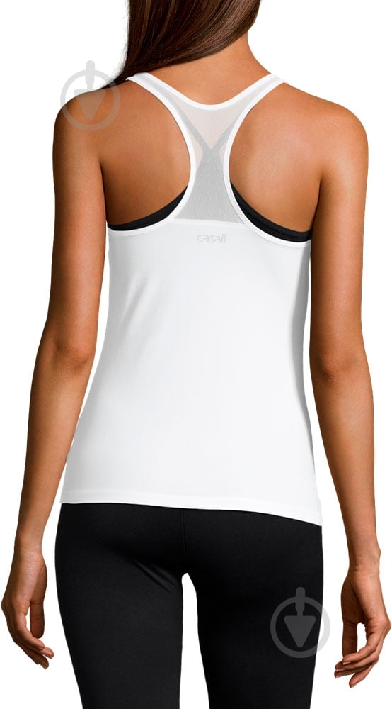 Майка Casall Energy Racerback 20411001 р.40 белый - фото 2