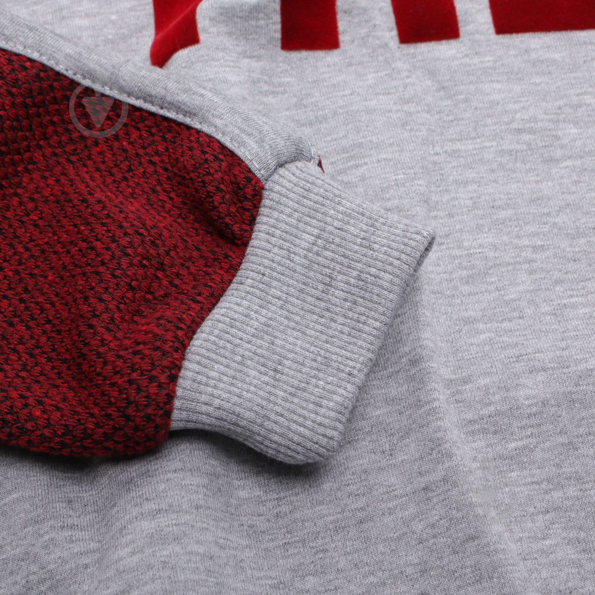 Свитшот для девочки ALG р.110 серо-красный 29554 - фото 5 Свитшот для девочки ALG р.110 серо-красный 29554 - фото 5