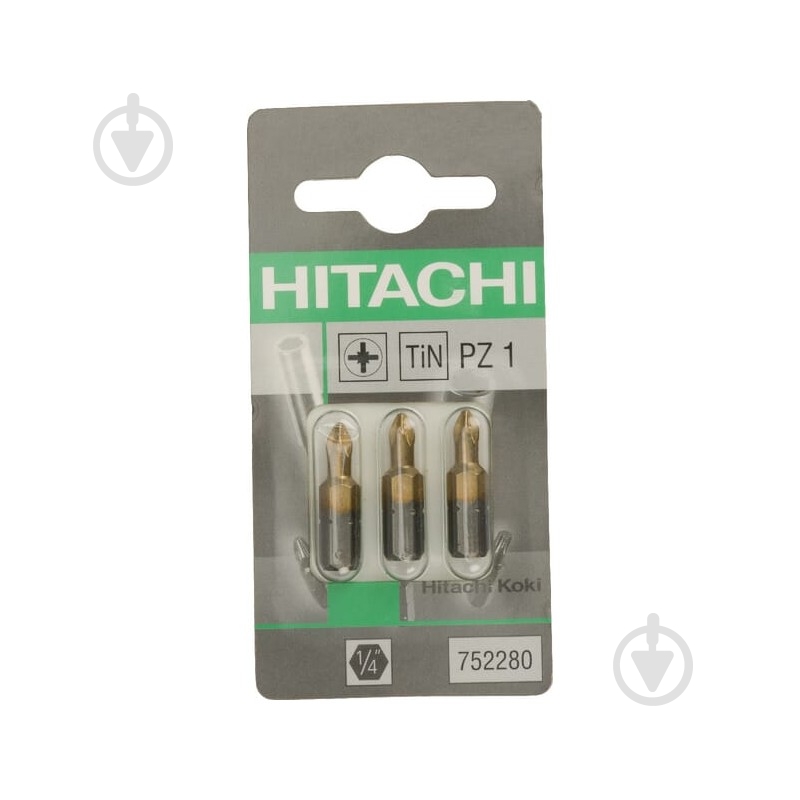 Бита Hitachi PZ1 3 шт. 752280 - фото 3