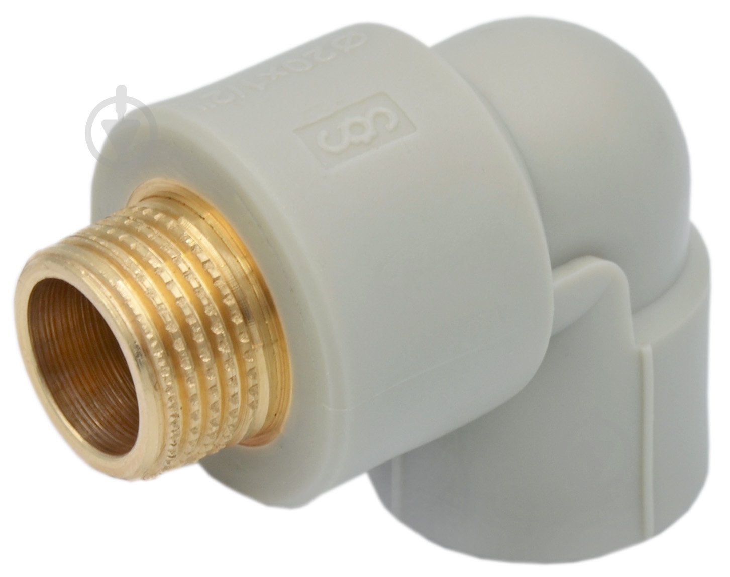 Коліно зовнішня PP-R 25 x 1/2 PRAWTECH Sp. z o.o. - фото 1