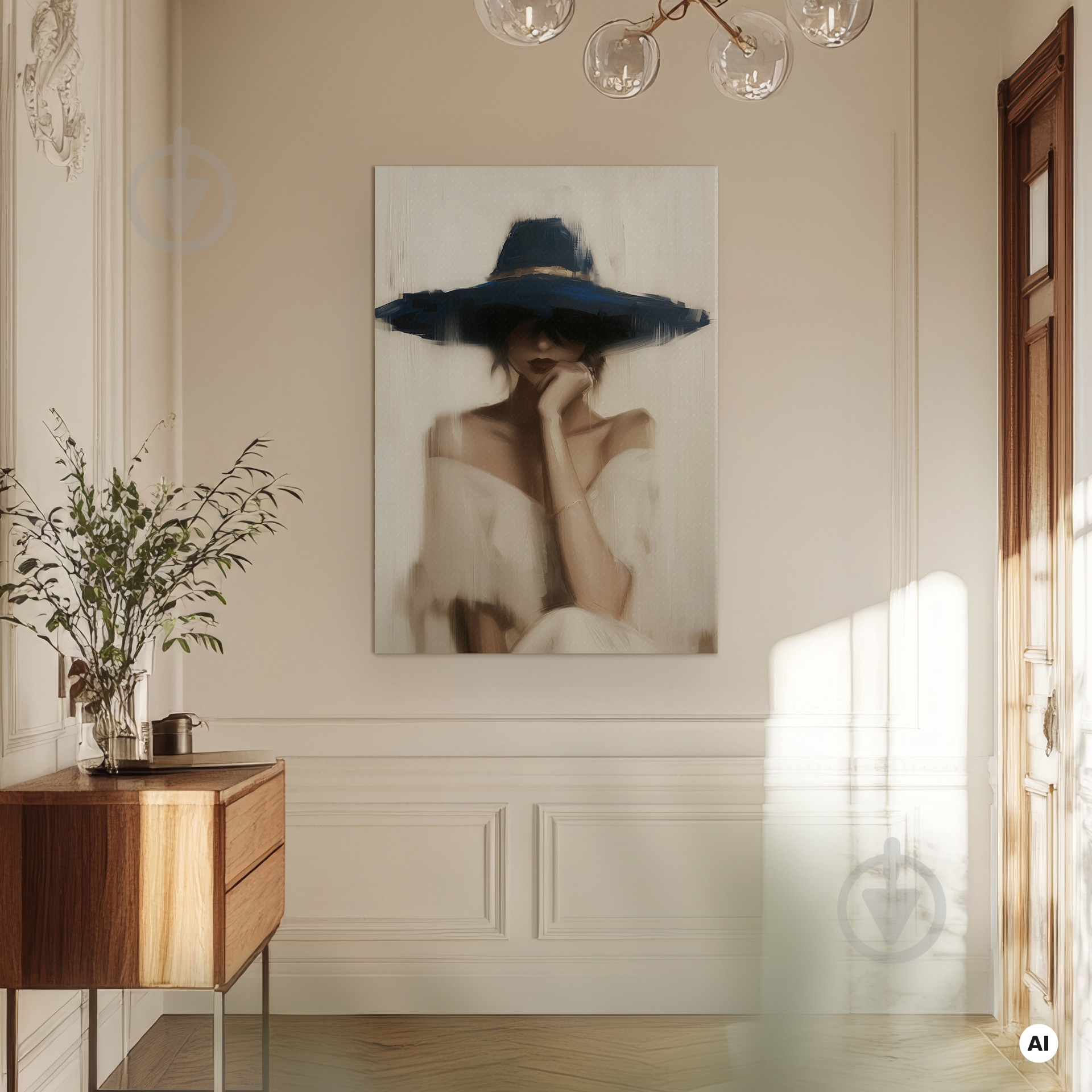 Картина Blue Hat 70x100 см Styler CA-17001 - фото 8