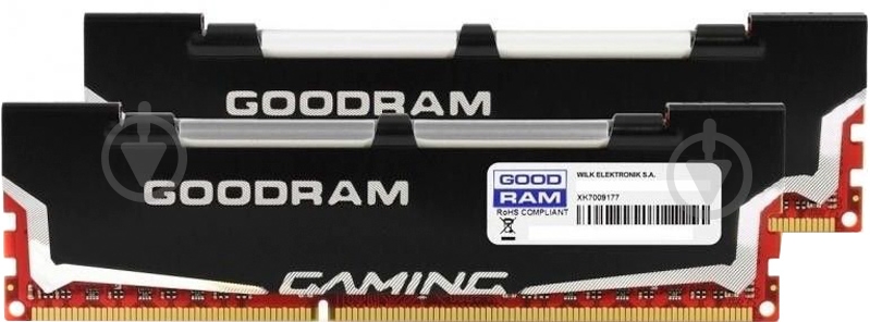 Оперативная память GOODRAM DDR3 SDRAM 16 GB (2x8GB) 1600 MHz (GL1600D364L10/16GDC) - фото 1 Оперативная память GOODRAM DDR3 SDRAM 16 GB (2x8GB) 1600 MHz (GL1600D364L10/16GDC) - фото 1