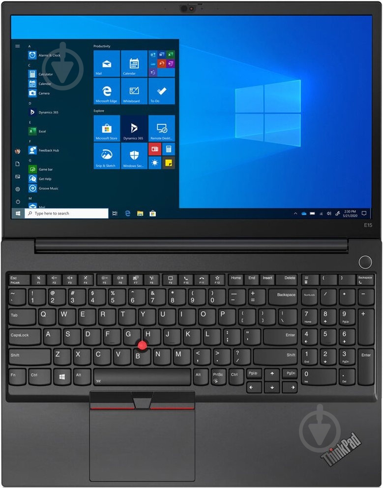 Ноутбук Lenovo ThinkPad E15 15,6" (20TD0001RA) black - фото 11