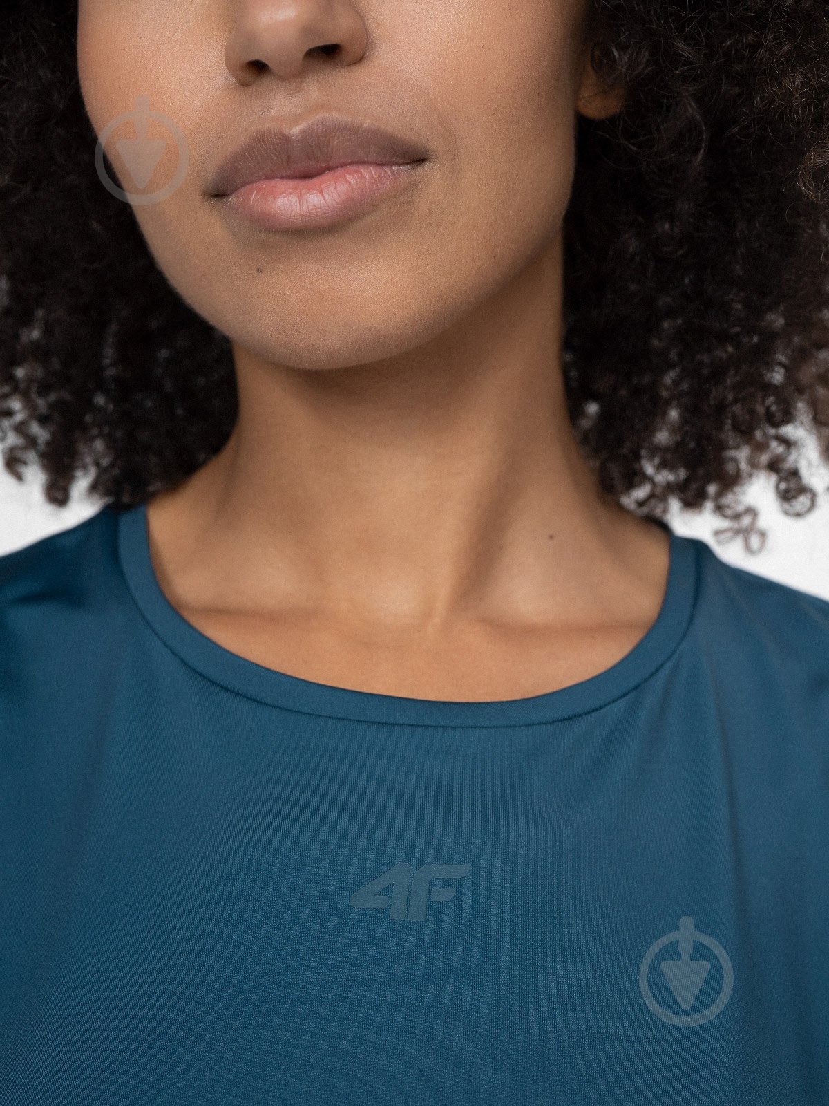 Майка 4F TSHIRT FNK F403 4FSS23TFTSF403-32S р.L голубой - фото 2