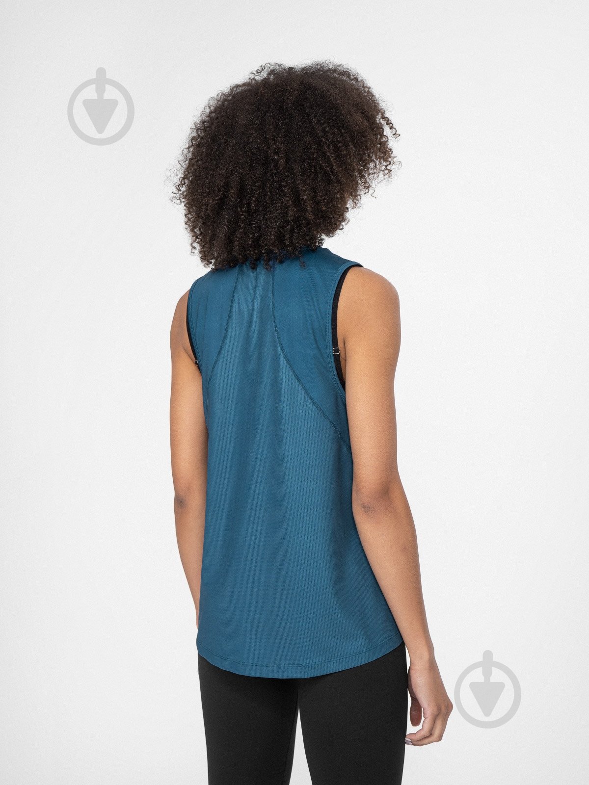Майка 4F TSHIRT FNK F403 4FSS23TFTSF403-32S р.L голубой - фото 3