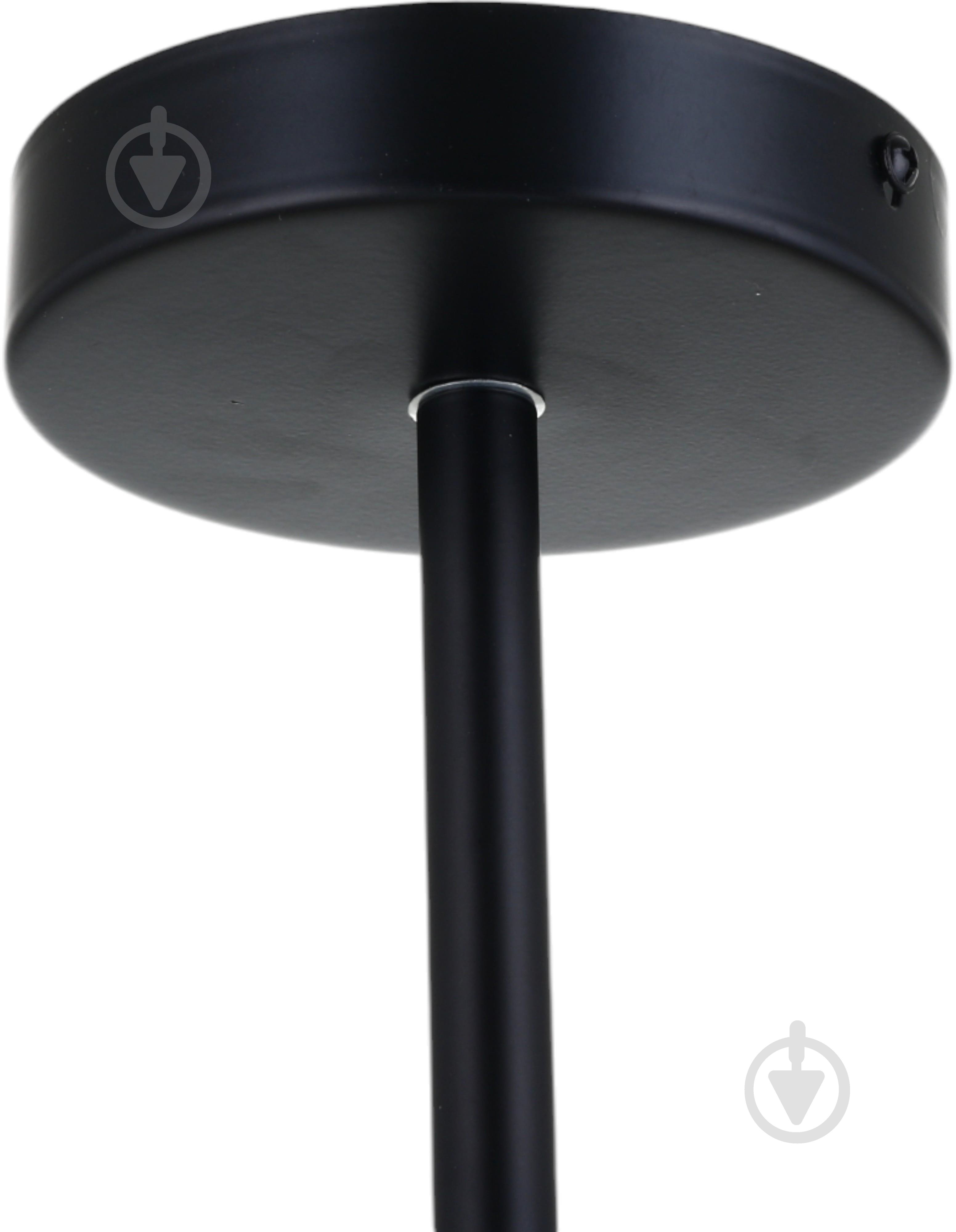 Люстра підвісна Sensio Borealis 8x40 Вт E14 чорний/амбер ALG-74783/4+4 - фото 5 Люстра підвісна Sensio Borealis 8x40 Вт E14 чорний/амбер ALG-74783/4+4 - фото 5