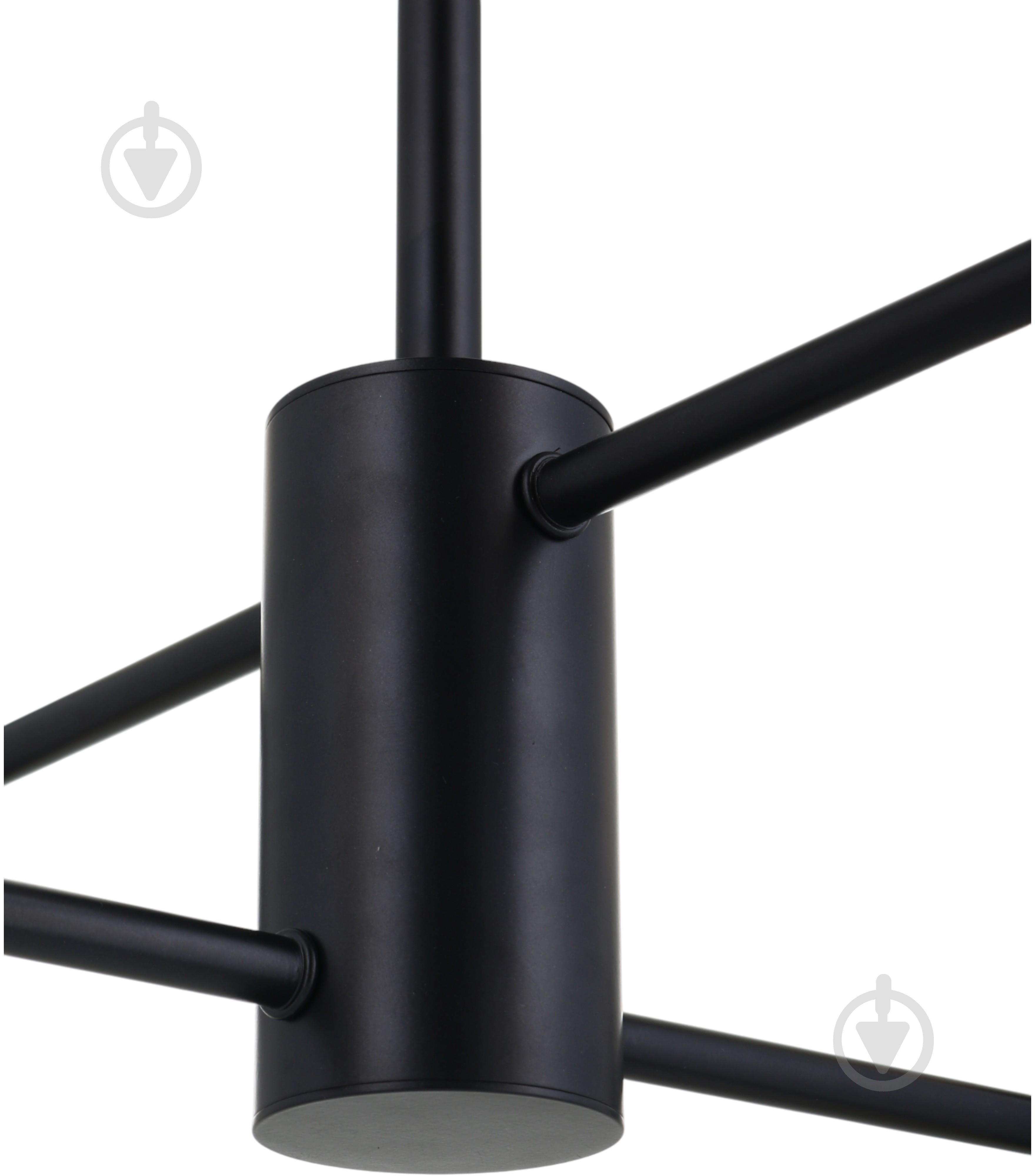 Люстра підвісна Sensio Borealis 8x40 Вт E14 чорний/амбер ALG-74783/4+4 - фото 4 Люстра підвісна Sensio Borealis 8x40 Вт E14 чорний/амбер ALG-74783/4+4 - фото 4