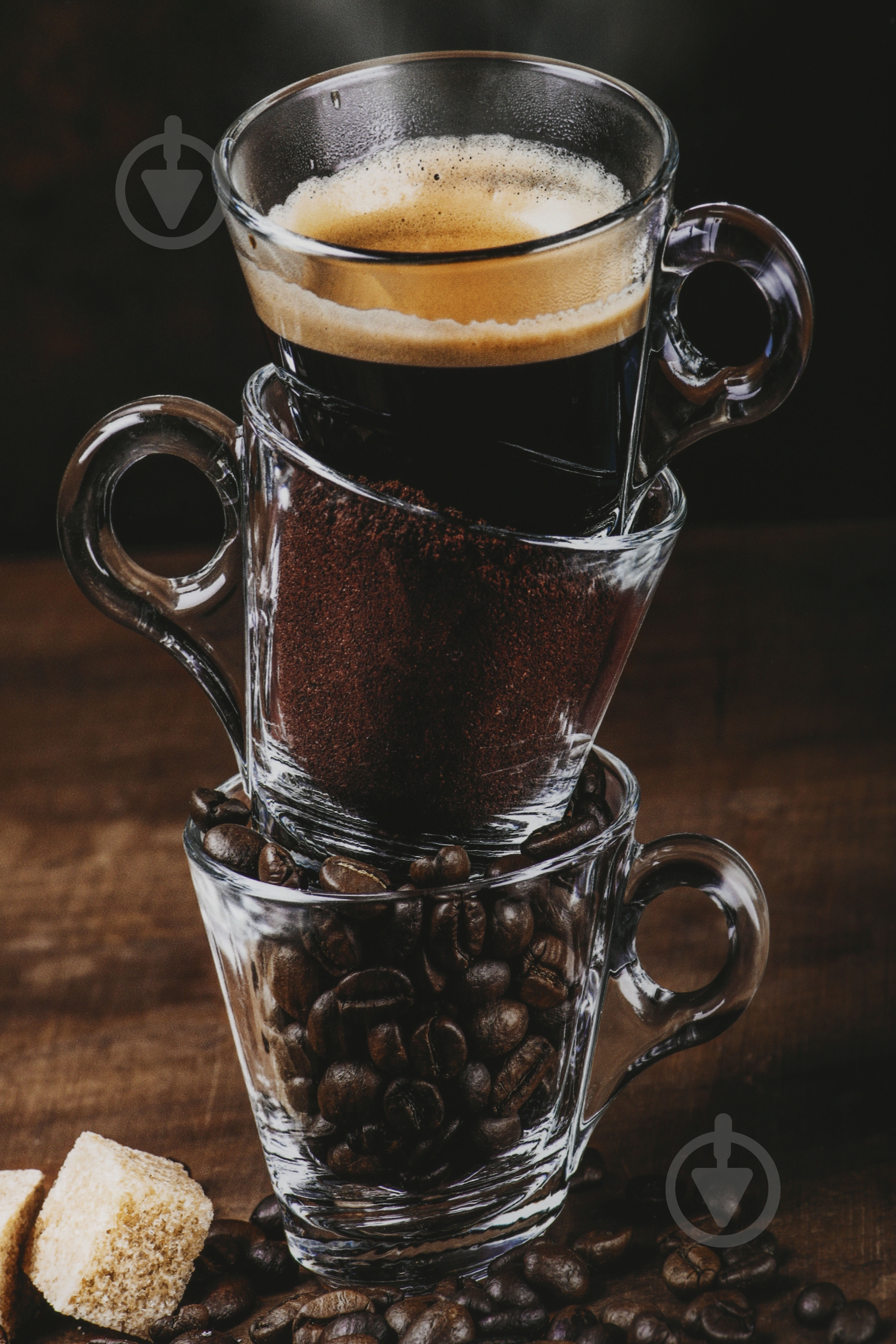 Картина Crazy Cup 30x30 см Styler GL-01817 - фото 2 Картина Crazy Cup 30x30 см Styler GL-01817 - фото 2