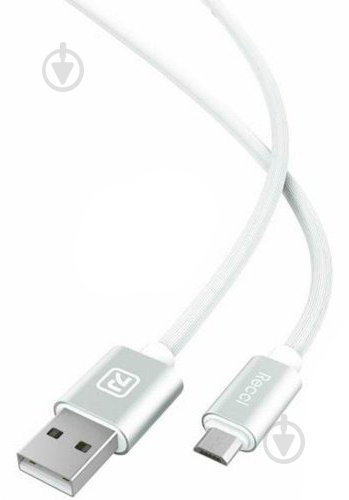 Кабель Recci USB – microUSB 1 м (344922) RCM-U150 Puff Micro - фото 1 Кабель Recci USB – microUSB 1 м (344922) RCM-U150 Puff Micro - фото 1