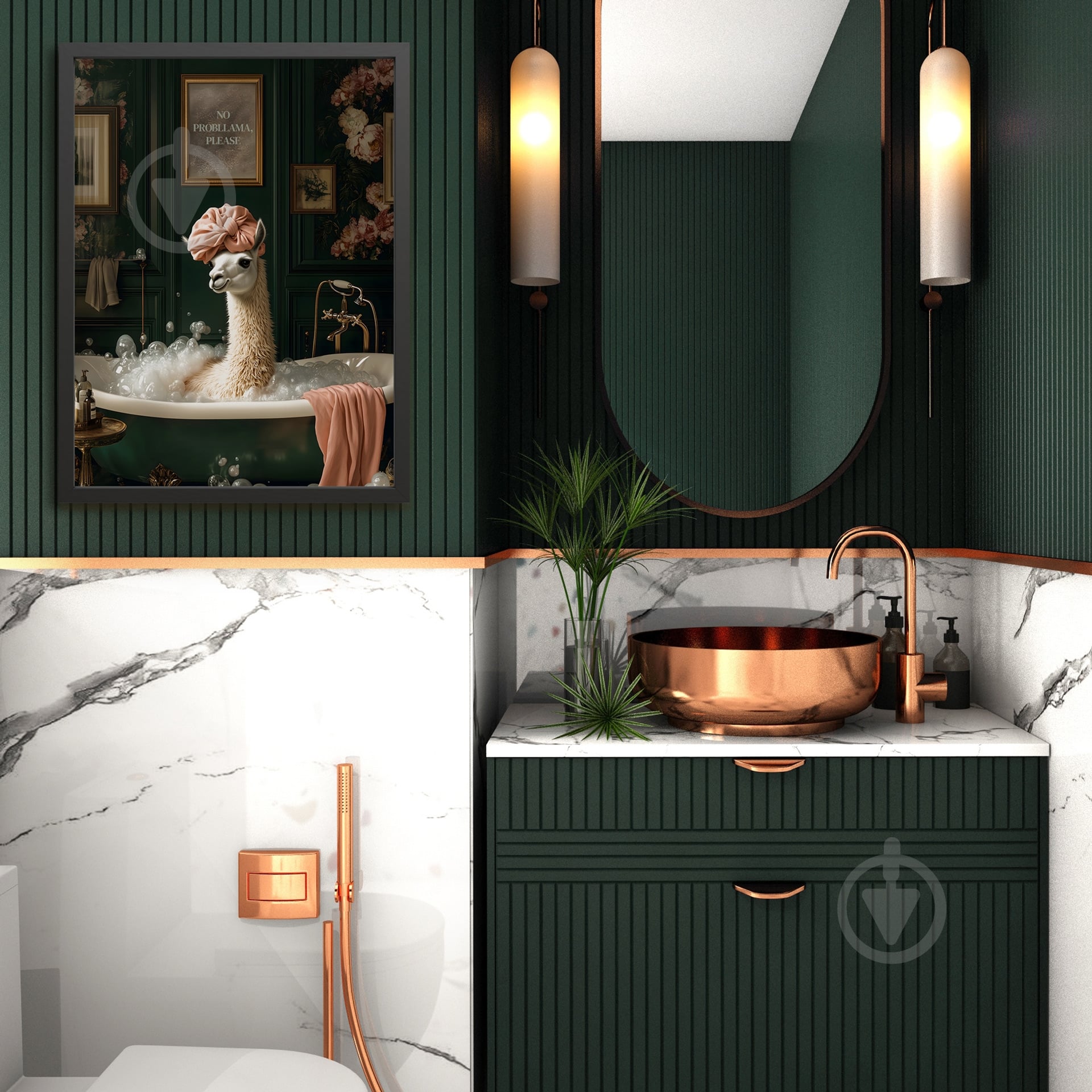 Картина Llama 30x40 см Styler OB-22692 - фото 7 Картина Llama 30x40 см Styler OB-22692 - фото 7