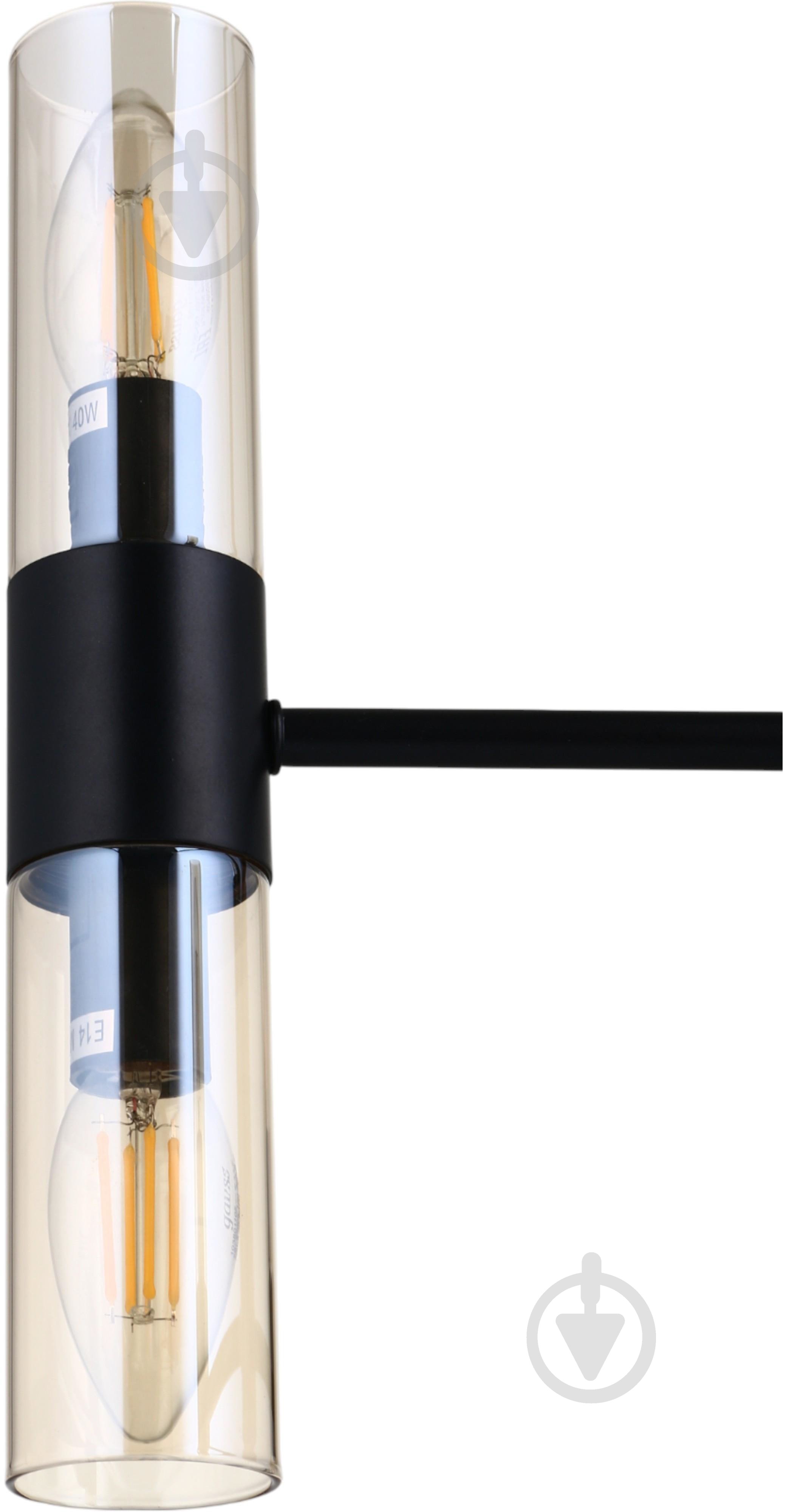 Люстра підвісна Sensio Borealis 16x40 Вт E14 чорний/амбер ALG-74783/8+8 - фото 3 Люстра підвісна Sensio Borealis 16x40 Вт E14 чорний/амбер ALG-74783/8+8 - фото 3