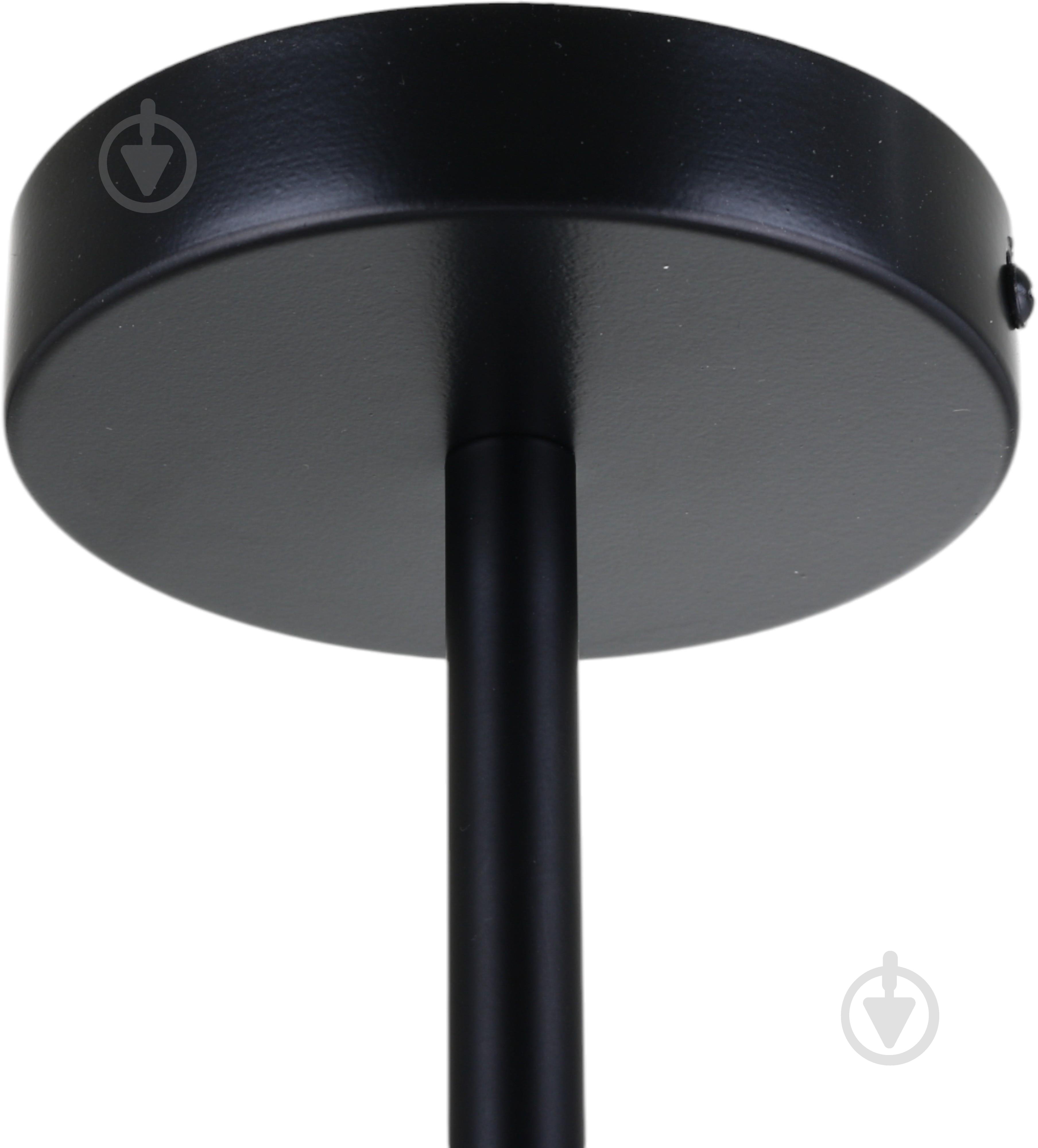 Люстра стельова Sensio Canis 6x40 Вт E14 чорний/прозорий ALG-74590/6 - фото 5 Люстра стельова Sensio Canis 6x40 Вт E14 чорний/прозорий ALG-74590/6 - фото 5