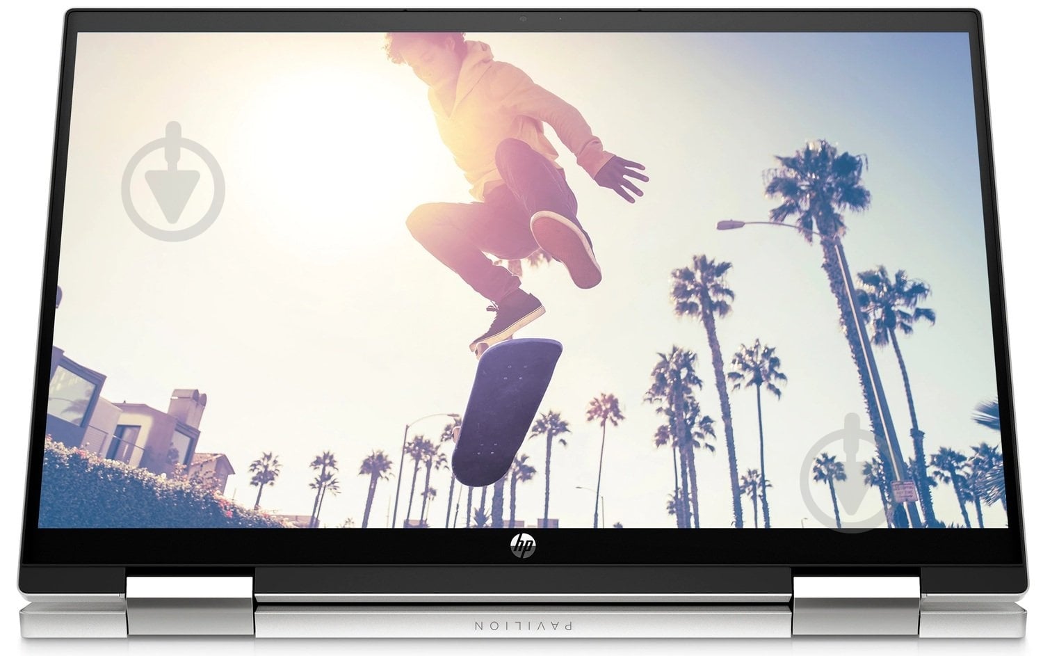 Ноутбук HP Pavilion x360 14" (423J2EA) natural silver - фото 5