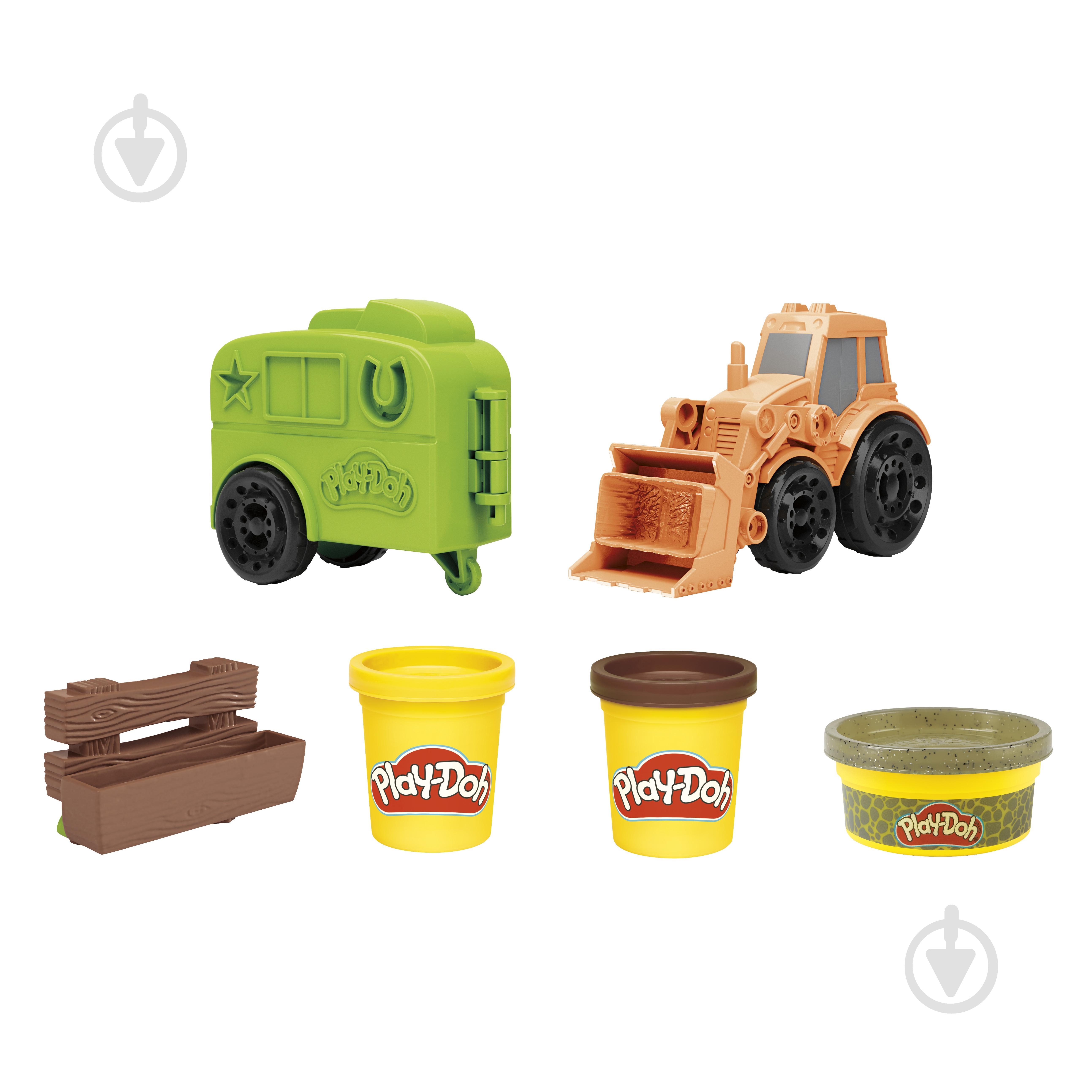 Набор для творчества Play-Doh Трактор F1012 - фото 3 Набор для творчества Play-Doh Трактор F1012 - фото 3