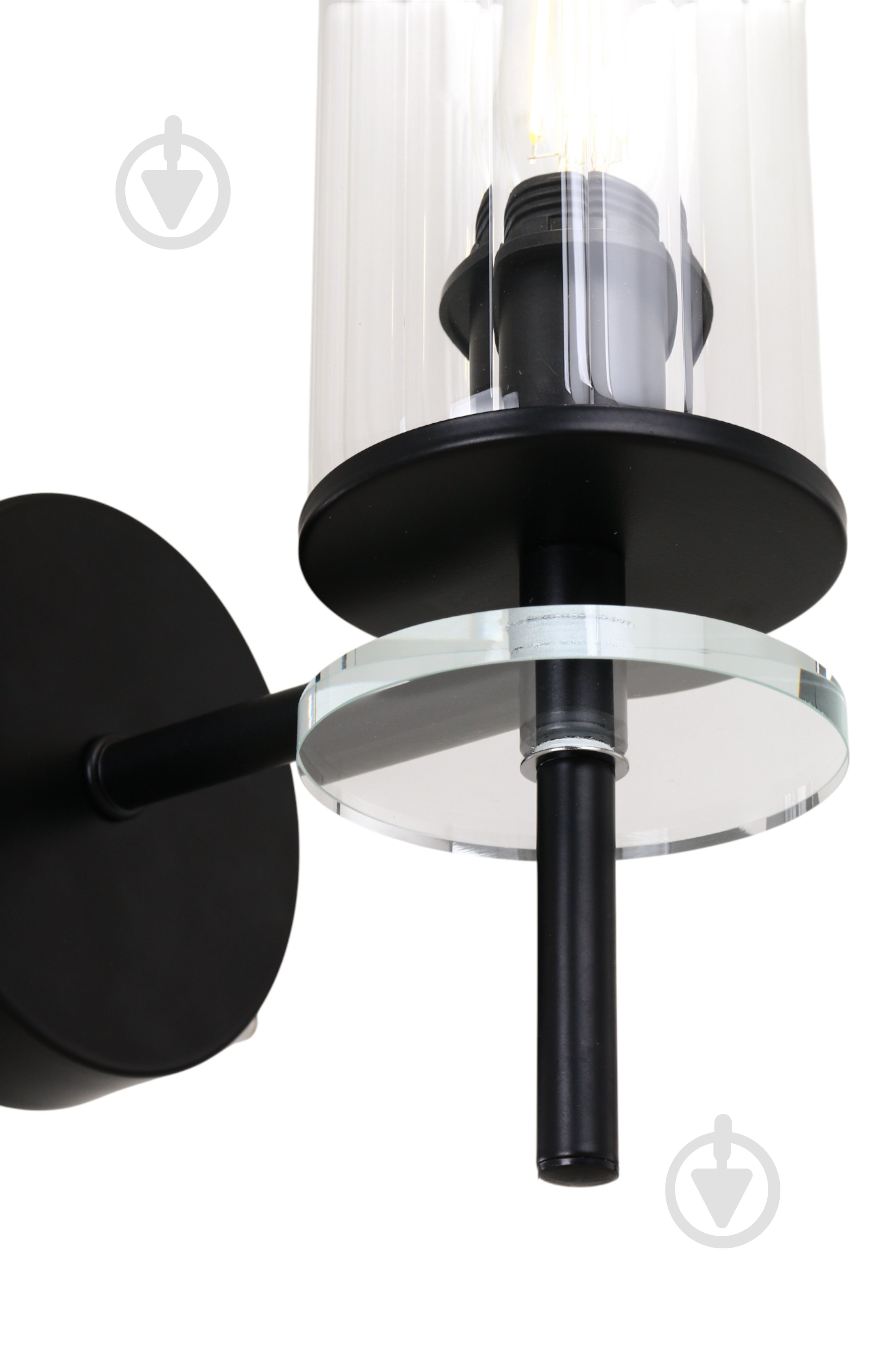 Светильник настенный Sensio Canis 40 Вт E14 черный/прозрачный ALG-74590/1W - фото 5