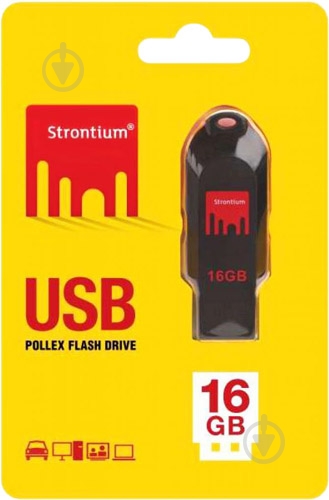 Флеш-память USB STRONTIUM Pollex 16 ГБ USB 2.0 (SR16GRDPOLLEX) - фото 2