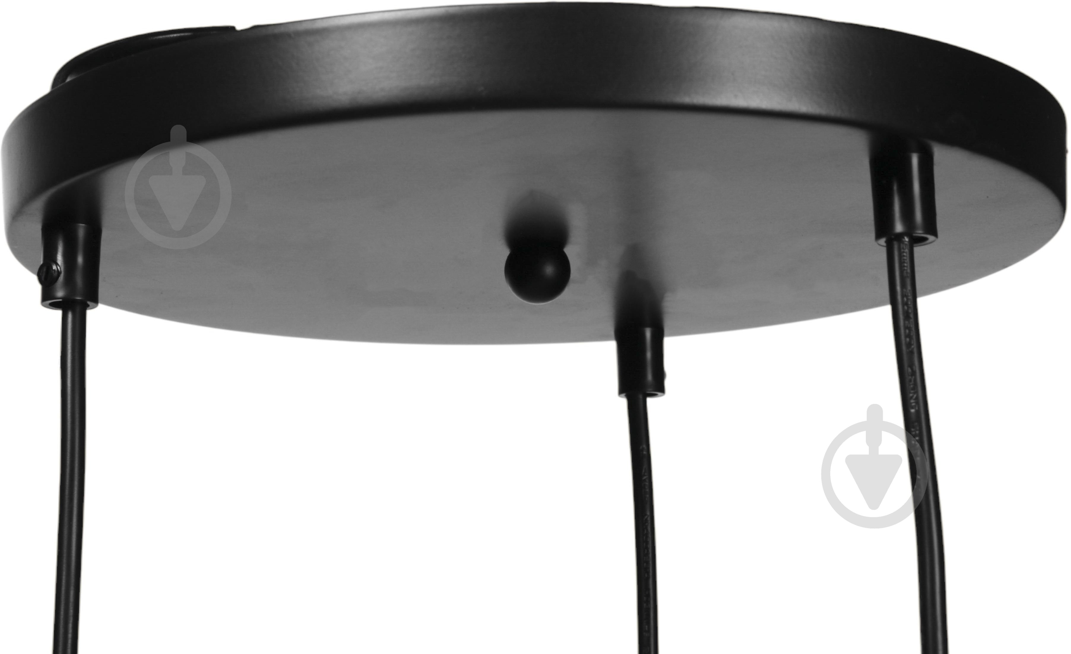 Світильник підвісний Sensio Canis 3x40 Вт E14 чорний із прозорим ALG-74590/3P - фото 5 Світильник підвісний Sensio Canis 3x40 Вт E14 чорний із прозорим ALG-74590/3P - фото 5