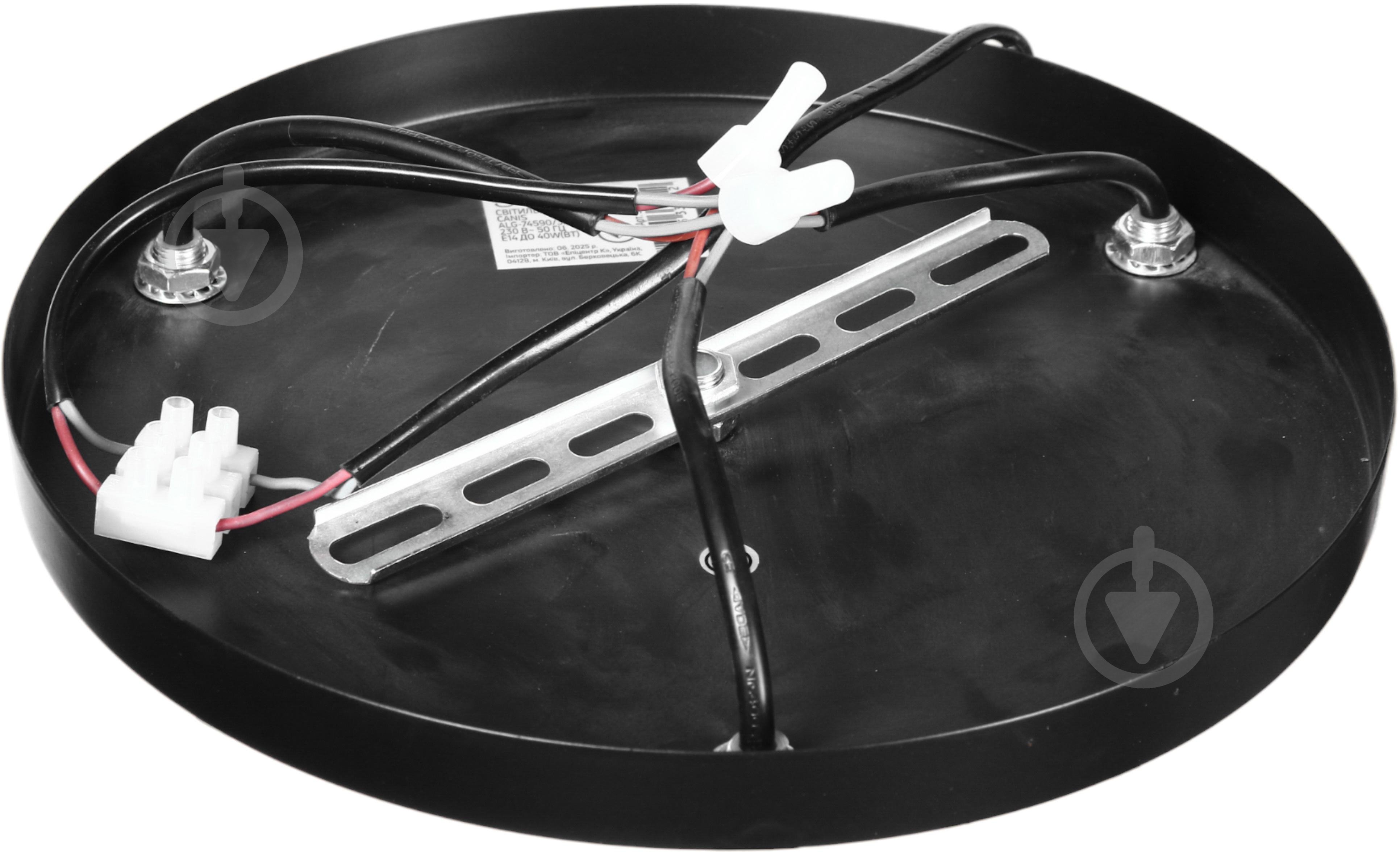 Світильник підвісний Sensio Canis 3x40 Вт E14 чорний із прозорим ALG-74590/3P - фото 6 Світильник підвісний Sensio Canis 3x40 Вт E14 чорний із прозорим ALG-74590/3P - фото 6