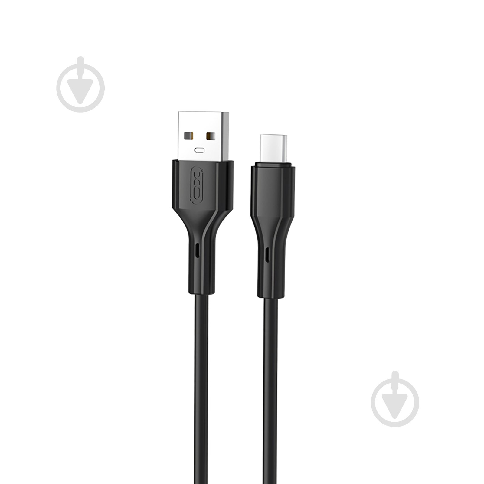 Кабель Xo NB230-AC USB-A to USB-C 2.4А 1 м black (NB230-AC.black) - фото 1
