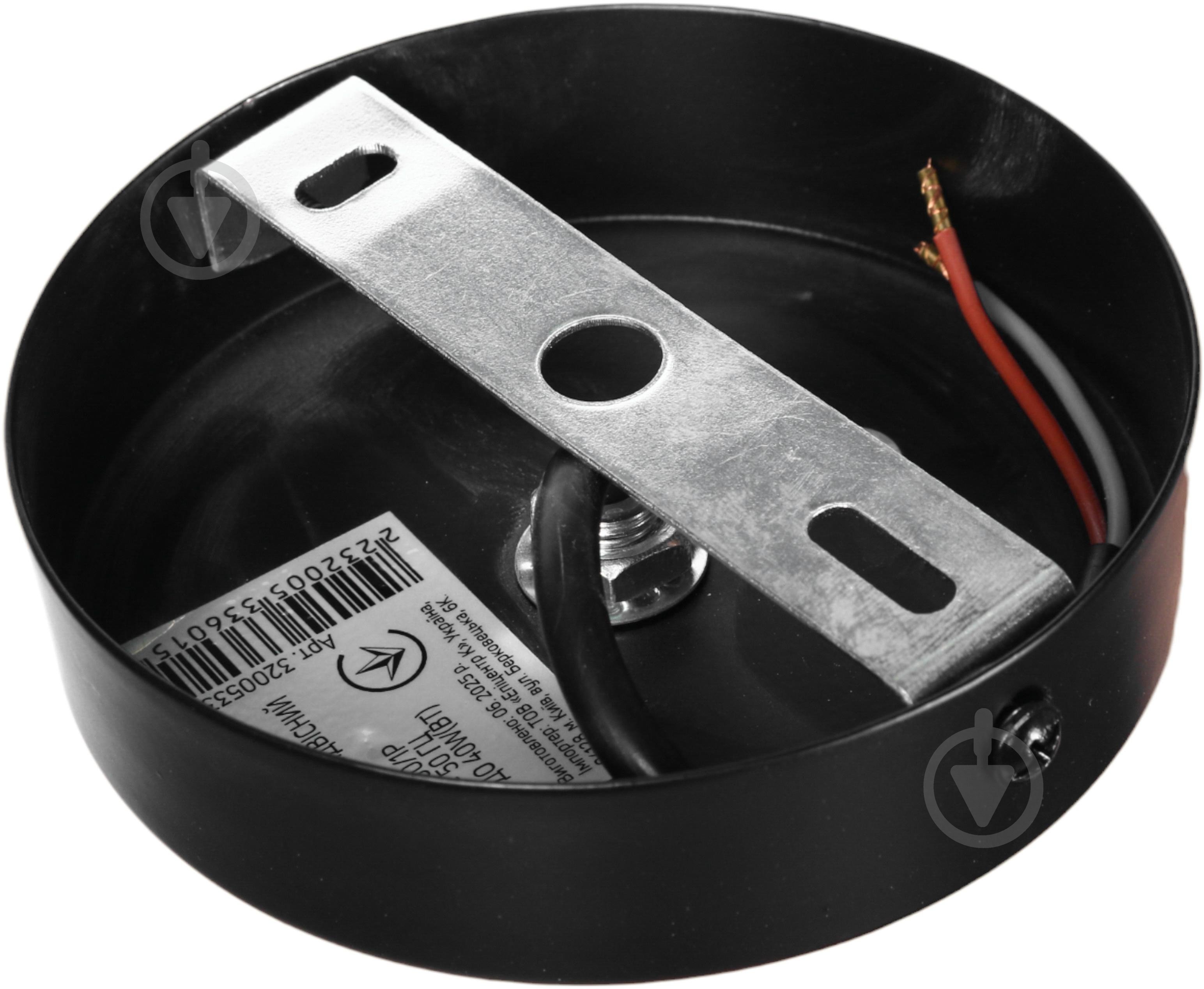 Світильник підвісний Sensio Canis 1x40 Вт E14 чорний із прозорим ALG-74590/1P - фото 6 Світильник підвісний Sensio Canis 1x40 Вт E14 чорний із прозорим ALG-74590/1P - фото 6