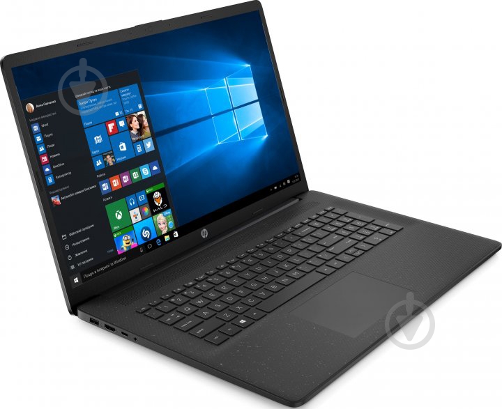Ноутбук HP 17-CN0021UA 17,3" (4F950EA) black - фото 2