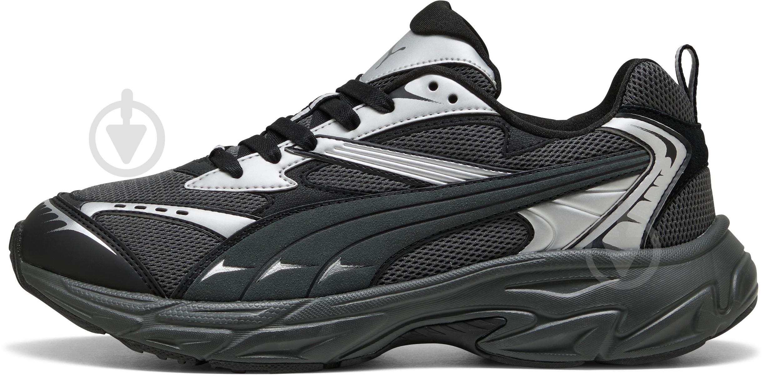 Кросівки чоловічі демісезонні Puma MORPHIC RETRO 39592007 р.46 чорні - фото 1