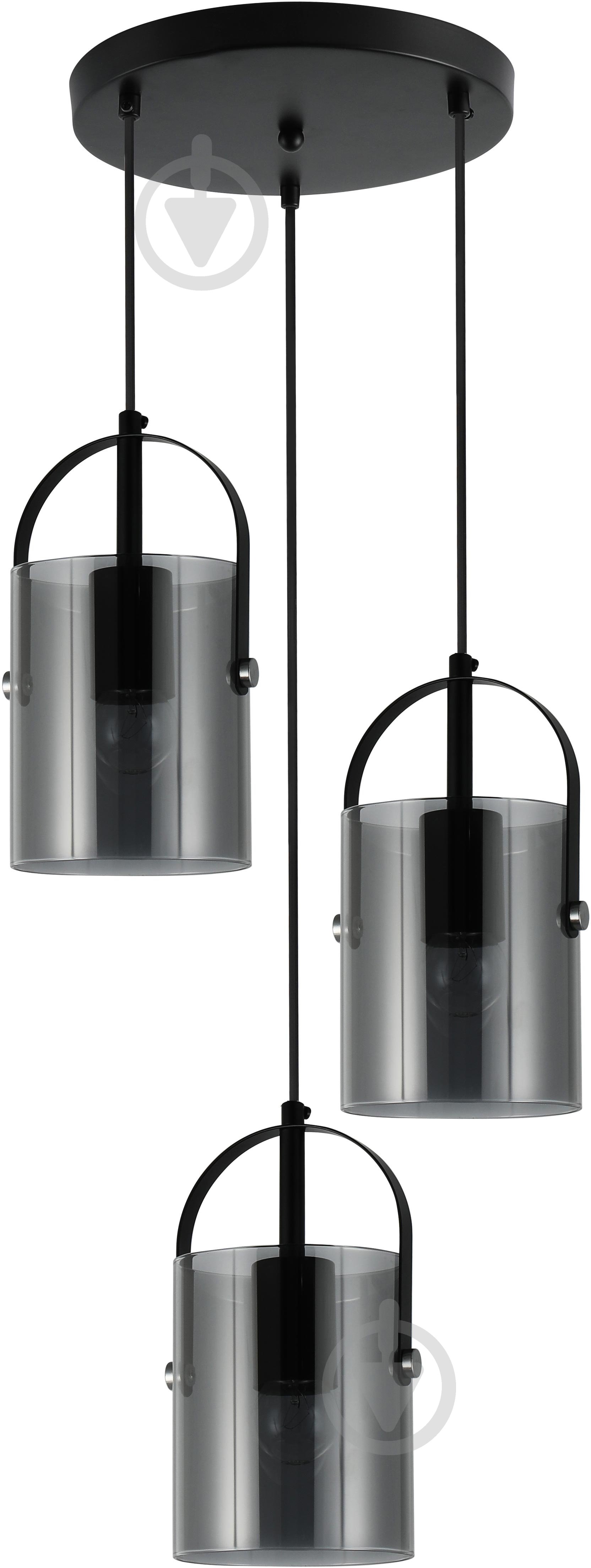 Світильник підвісний Sensio Columba 3x40 Вт E27 чорний ALG-74721/3P-Bl - фото 1 Світильник підвісний Sensio Columba 3x40 Вт E27 чорний ALG-74721/3P-Bl - фото 1