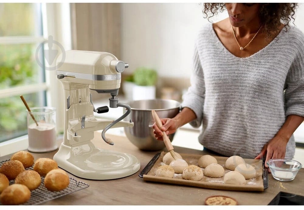 Насадка KitchenAid гак для чаші 5,6 л / 6,6 л білий (5KSMBLWD) - фото 2