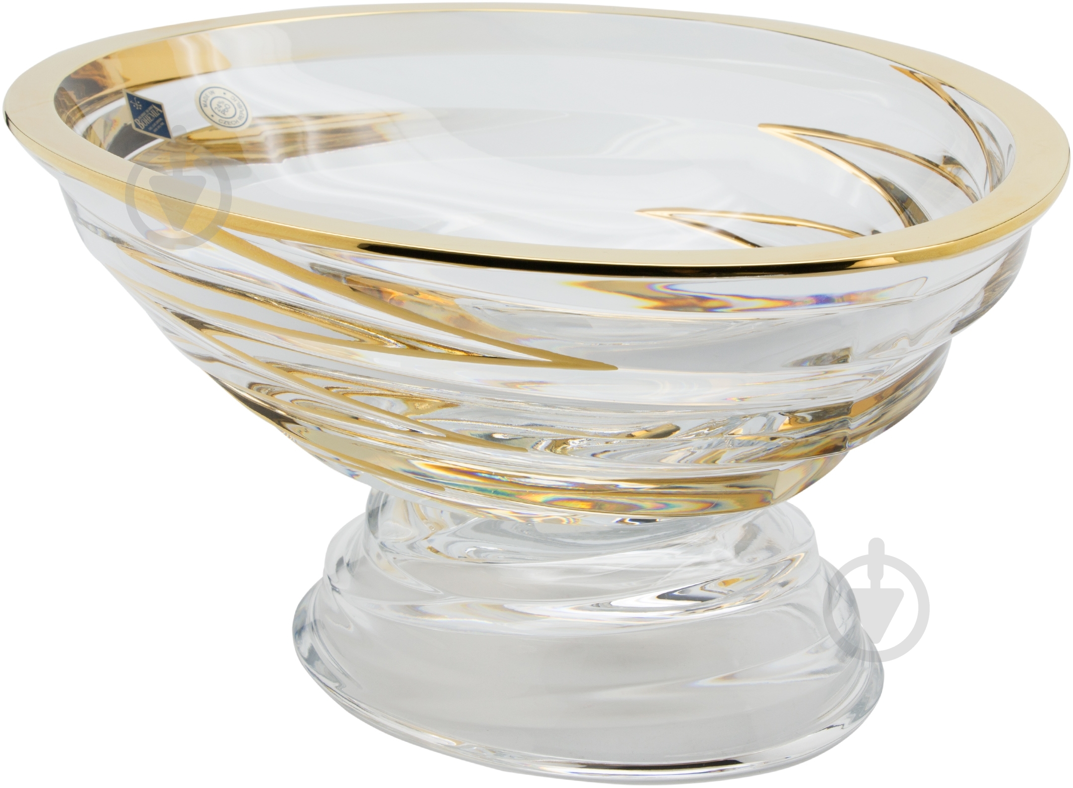 Блюдо Bohemia Dynamic Gold 32 см - фото 2