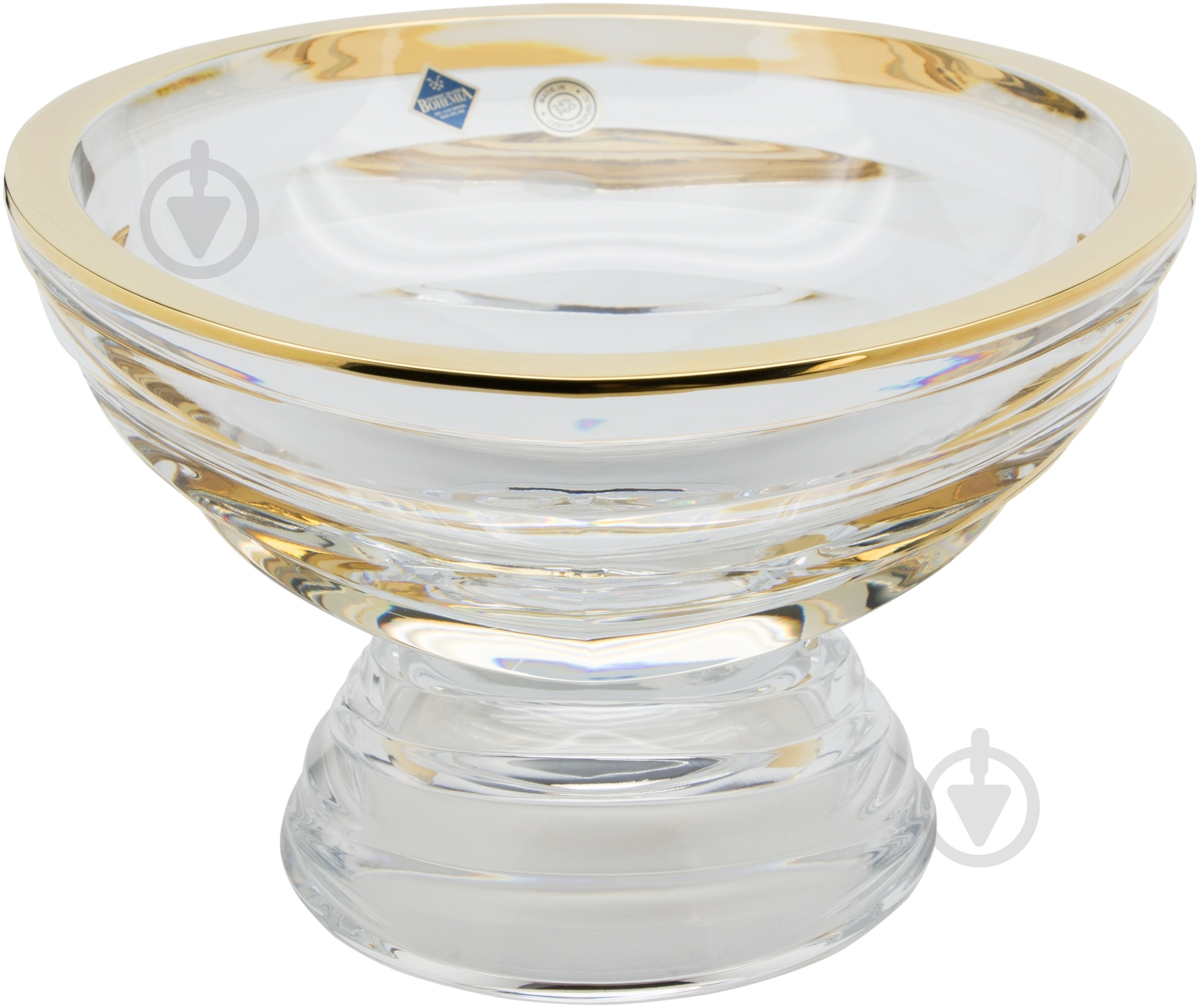 Блюдо Bohemia Dynamic Gold 32 см - фото 3