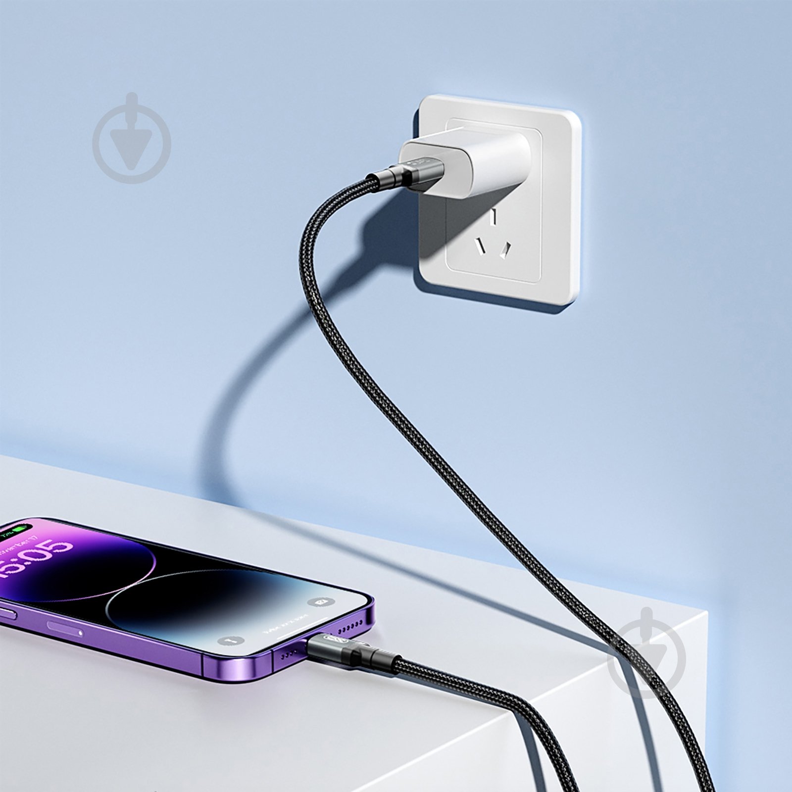 Кабель Xo NBQ264A-CC USB Type-C to USB Type-C 240W PD 1 м black (NB-Q264A-CC.black) - фото 5 Кабель Xo NBQ264A-CC USB Type-C to USB Type-C 240W PD 1 м black (NB-Q264A-CC.black) - фото 5