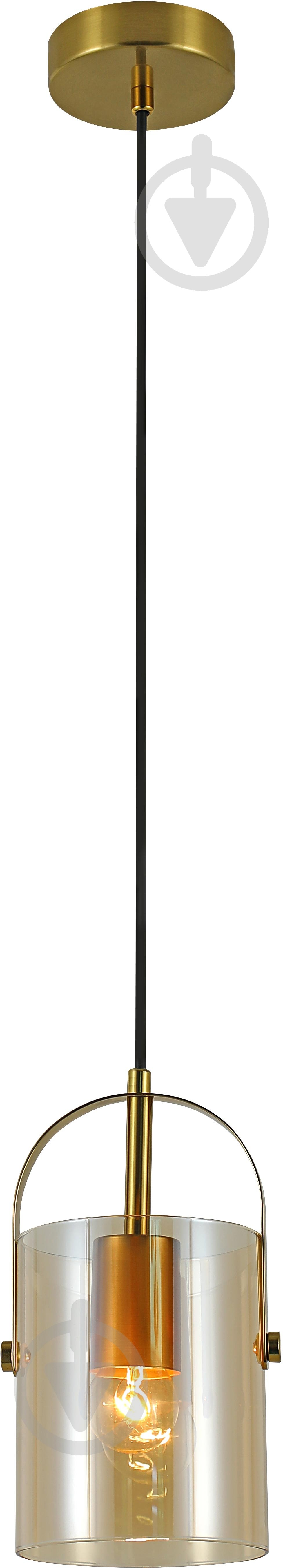 Светильник подвесной Sensio Major 3x40 Вт /E27 золотой ALG-74721/1P-C - фото 1