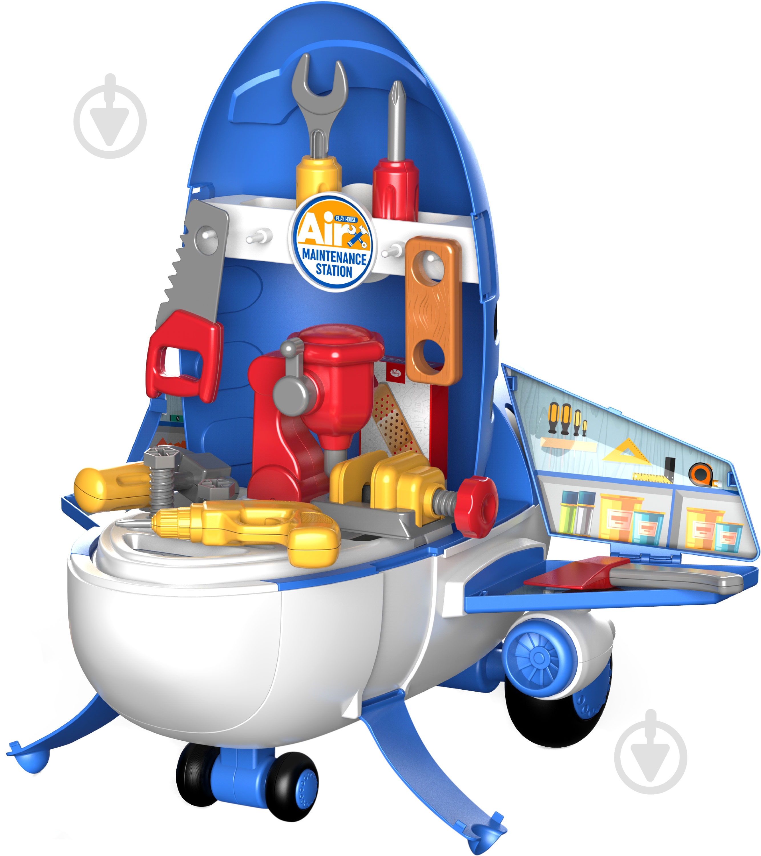 Игровой набор Инструменты в чемодане 2 в 1 HSP1053783 - фото 1