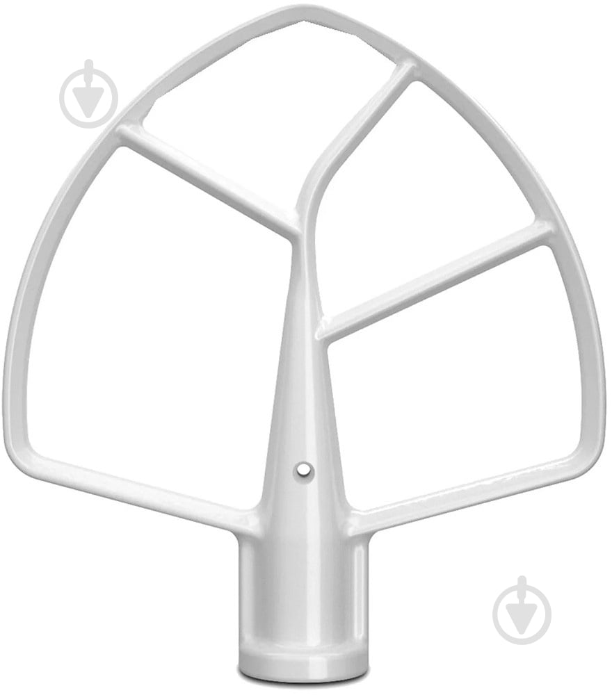 Насадка KitchenAid лопатка для міксера з чашею 5,6 л / 6,6 л сірий (5KSMBLWF) - фото 1