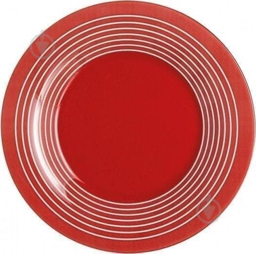 Тарелка обеденная Luminarc Factory Red 25 см P3285 - фото 1