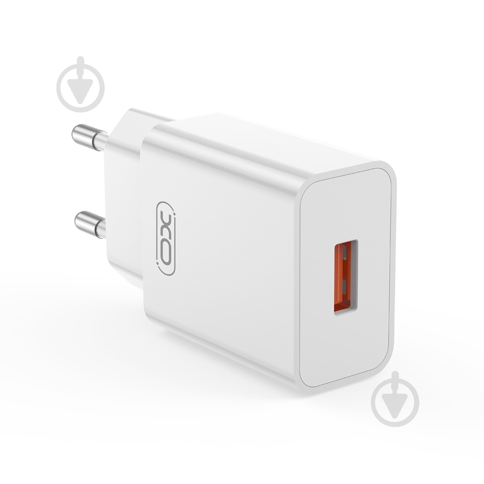 Мережевий зарядний пристрій Xo L127 QC18W USB-A, White (L127.white) - фото 1
