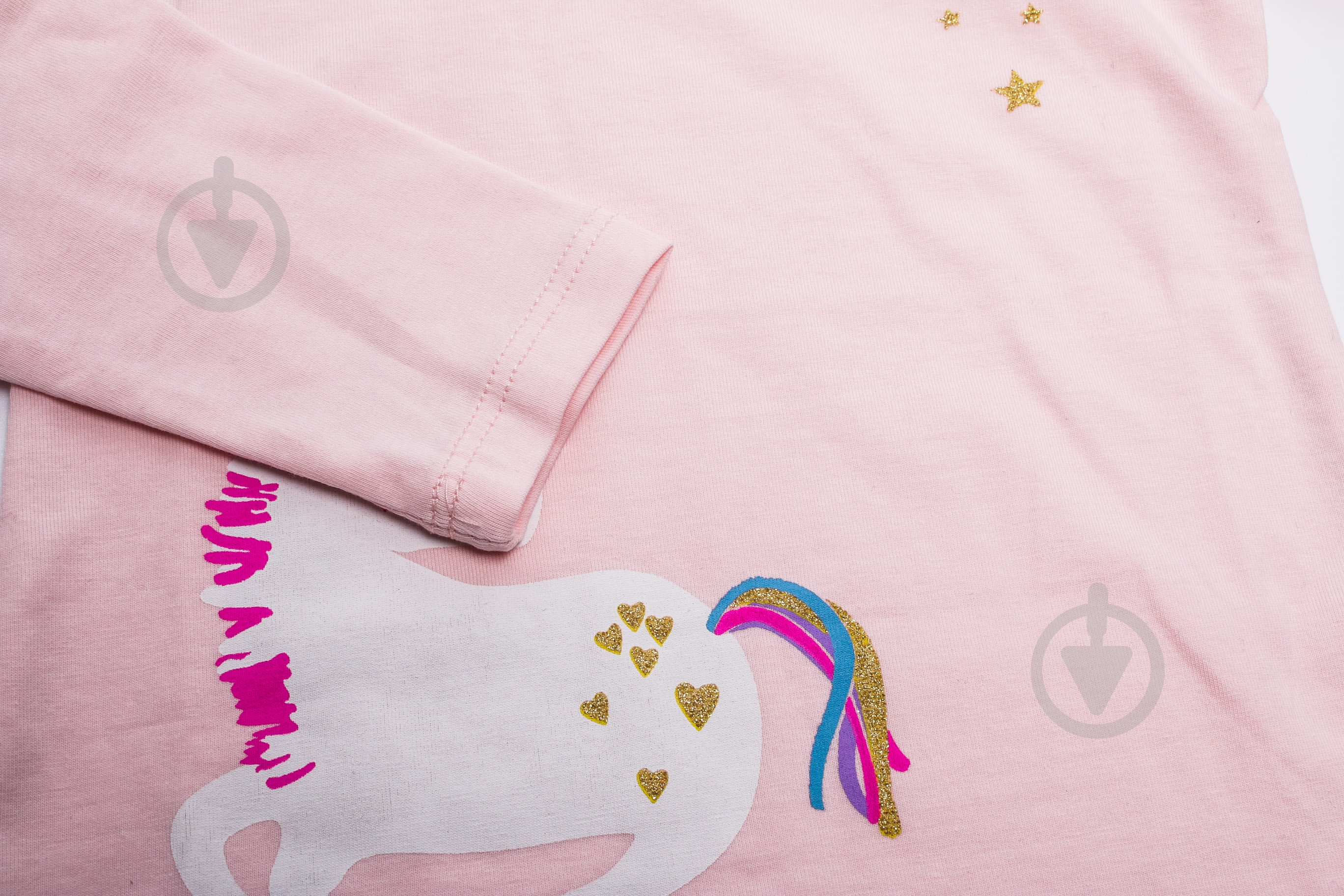 Свитшот для девочки ALG р.98 молочный 620751 - фото 5