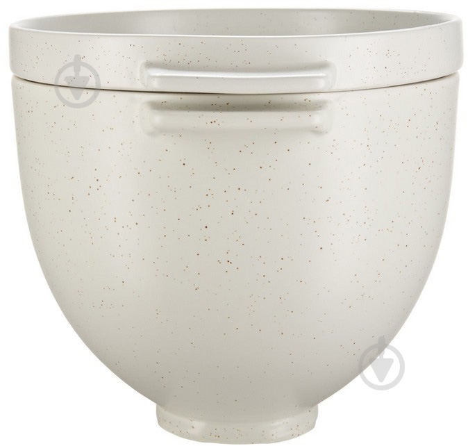 Чаша для змішування KitchenAid 4,7 л керамічна з кришкою (5KSM2CB5BGS) - фото 2