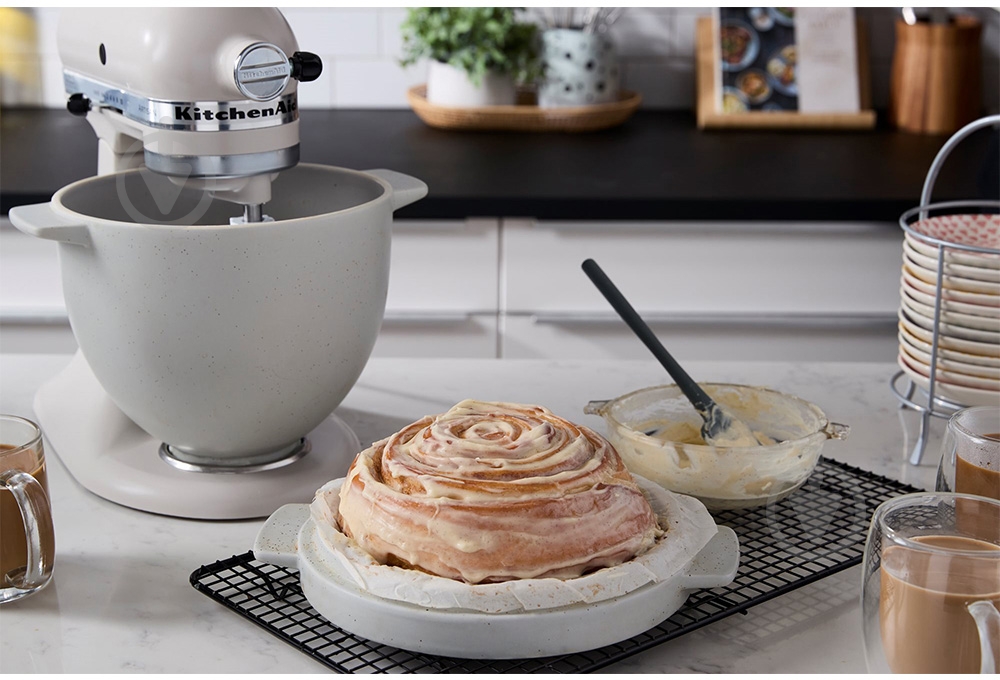 Чаша для змішування KitchenAid 4,7 л керамічна з кришкою (5KSM2CB5BGS) - фото 9