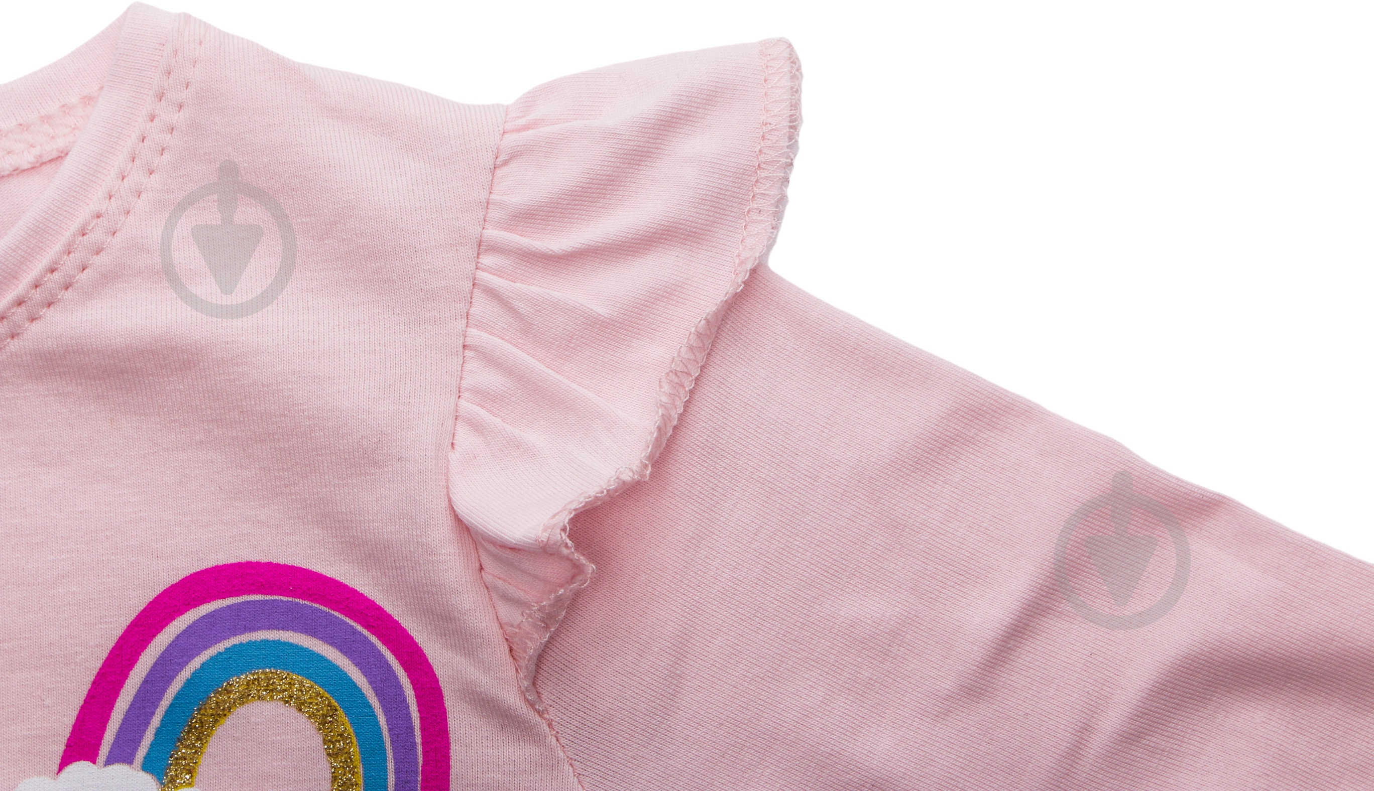 Свитшот для девочки ALG р.104 молочный 620751 - фото 4