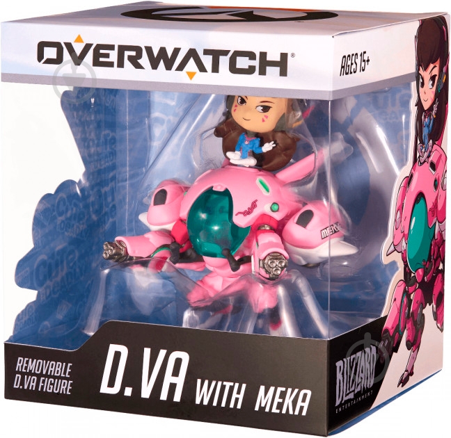Фігурка FSD Blizzard Cute But Deadly: Overwatch - D.Va and MEKA (B62945) - фото 2 Фігурка FSD Blizzard Cute But Deadly: Overwatch - D.Va and MEKA (B62945) - фото 2