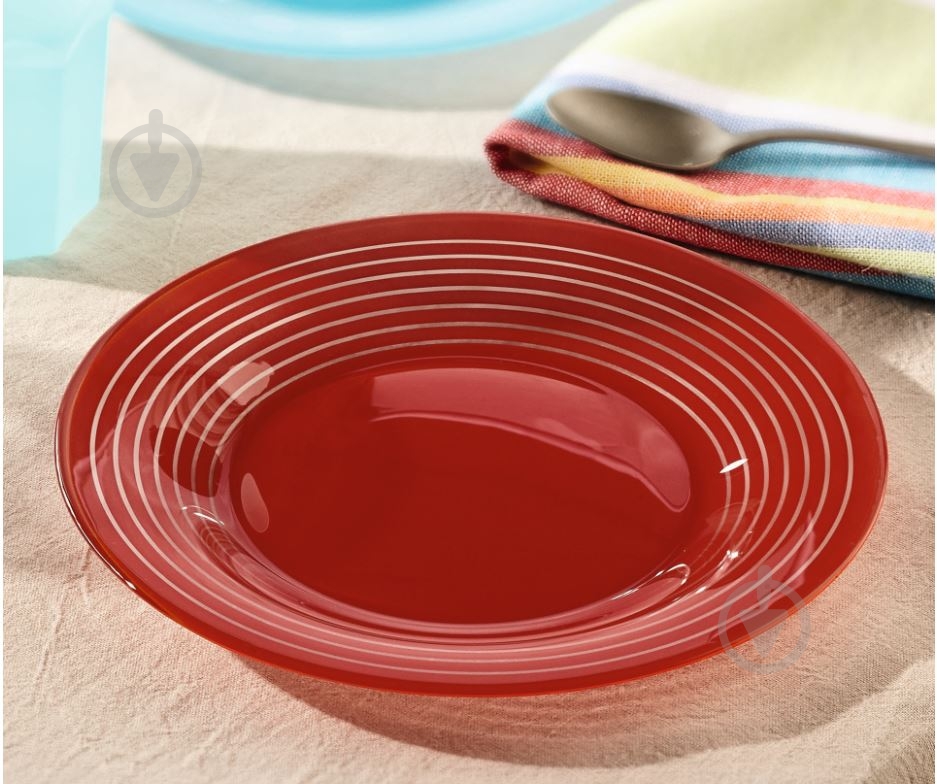 Тарілка десертна Luminarc Factory Red 19,5 см P3265 - фото 2