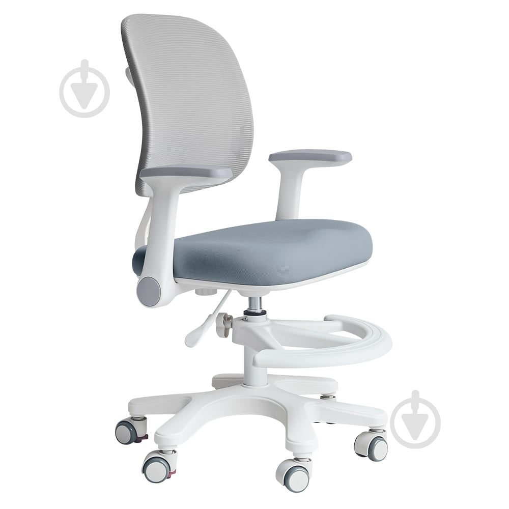 Крісло дитяче Mealux Atlas Air Dark Blue сірий/синій - фото 1