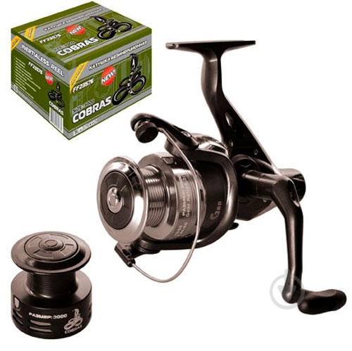 Катушка спиннинговая Cobra 3bb 4000 - фото 2