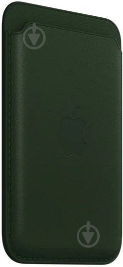 Чохол Apple iPhone Leather Wallet with MagSafe Sequoia Green (MM0X3ZE/A) - фото 3 Чохол Apple iPhone Leather Wallet with MagSafe Sequoia Green (MM0X3ZE/A) - фото 3
