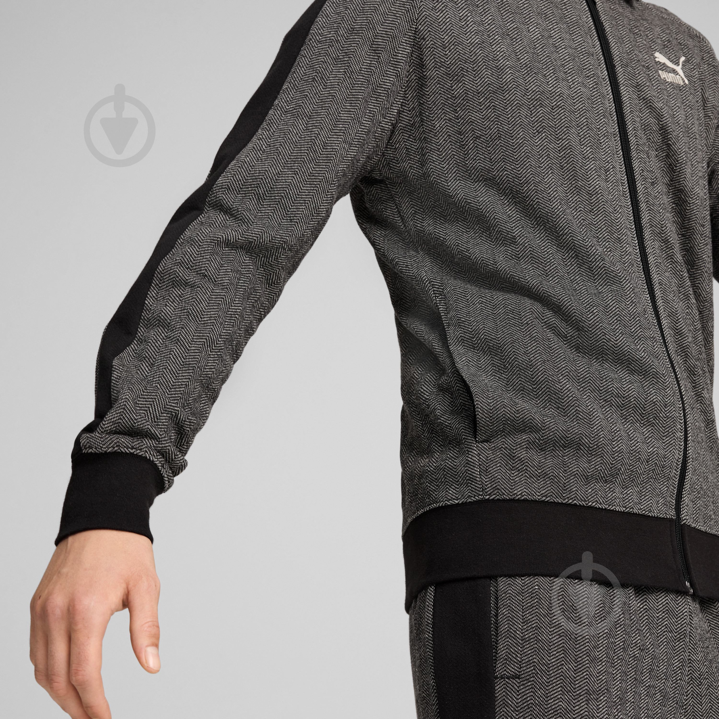 Джемпер Puma T7 TRACK JACKET 62639701 р.2XL сірий - фото 4