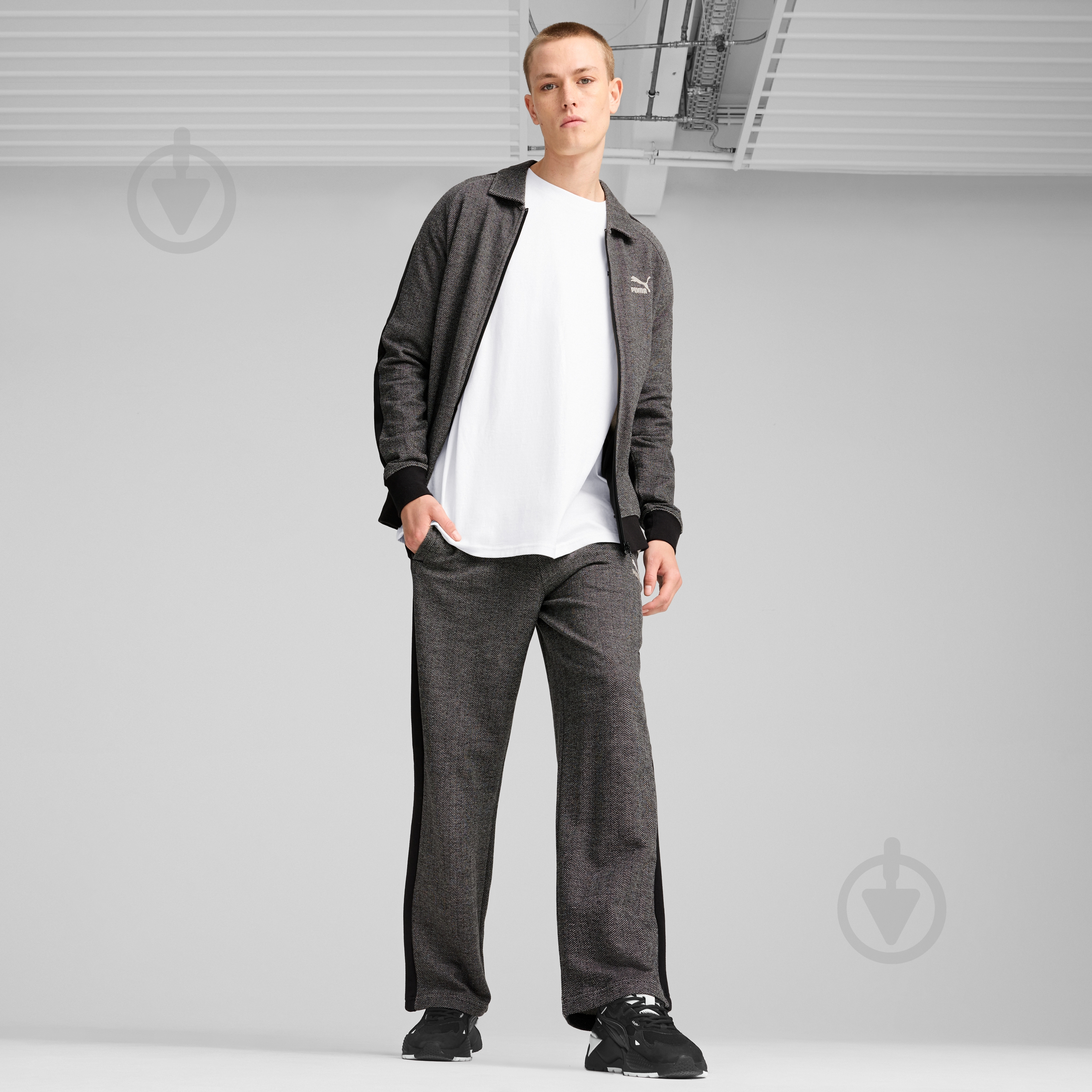 Джемпер Puma T7 TRACK JACKET 62639701 р.2XL сірий - фото 5