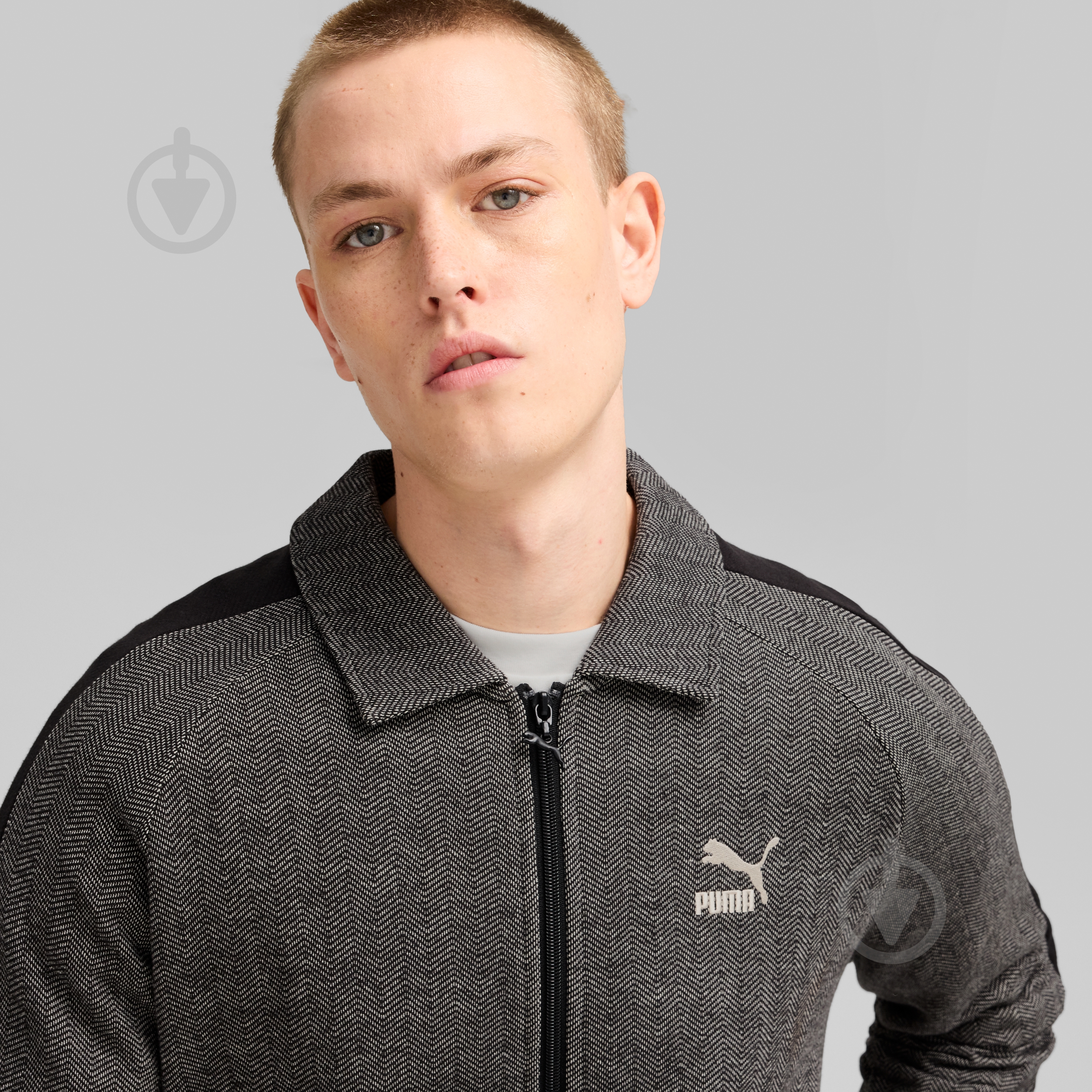 Джемпер Puma T7 TRACK JACKET 62639701 р.2XL сірий - фото 7