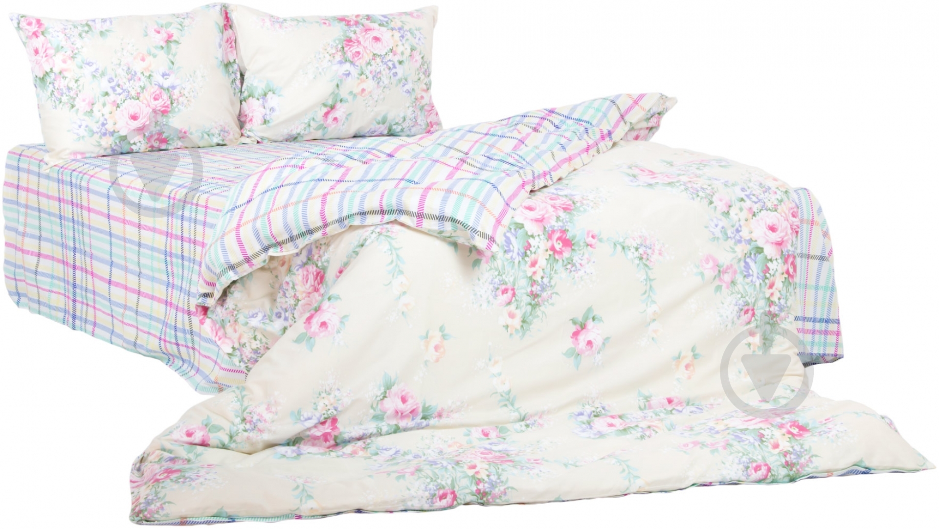 Комплект постільної білизни Juliani 2,0 різнокольоровий Ibodo - фото 1