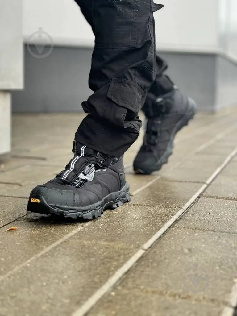 Кросівки ESDY трекінгові з автошнурівкою SK-10 р.39 black - фото 7